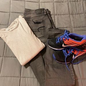 American Eagle size 10 Hi Rise Jeggings